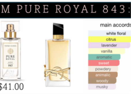 843 YSL Libre Non Imitation Perfume